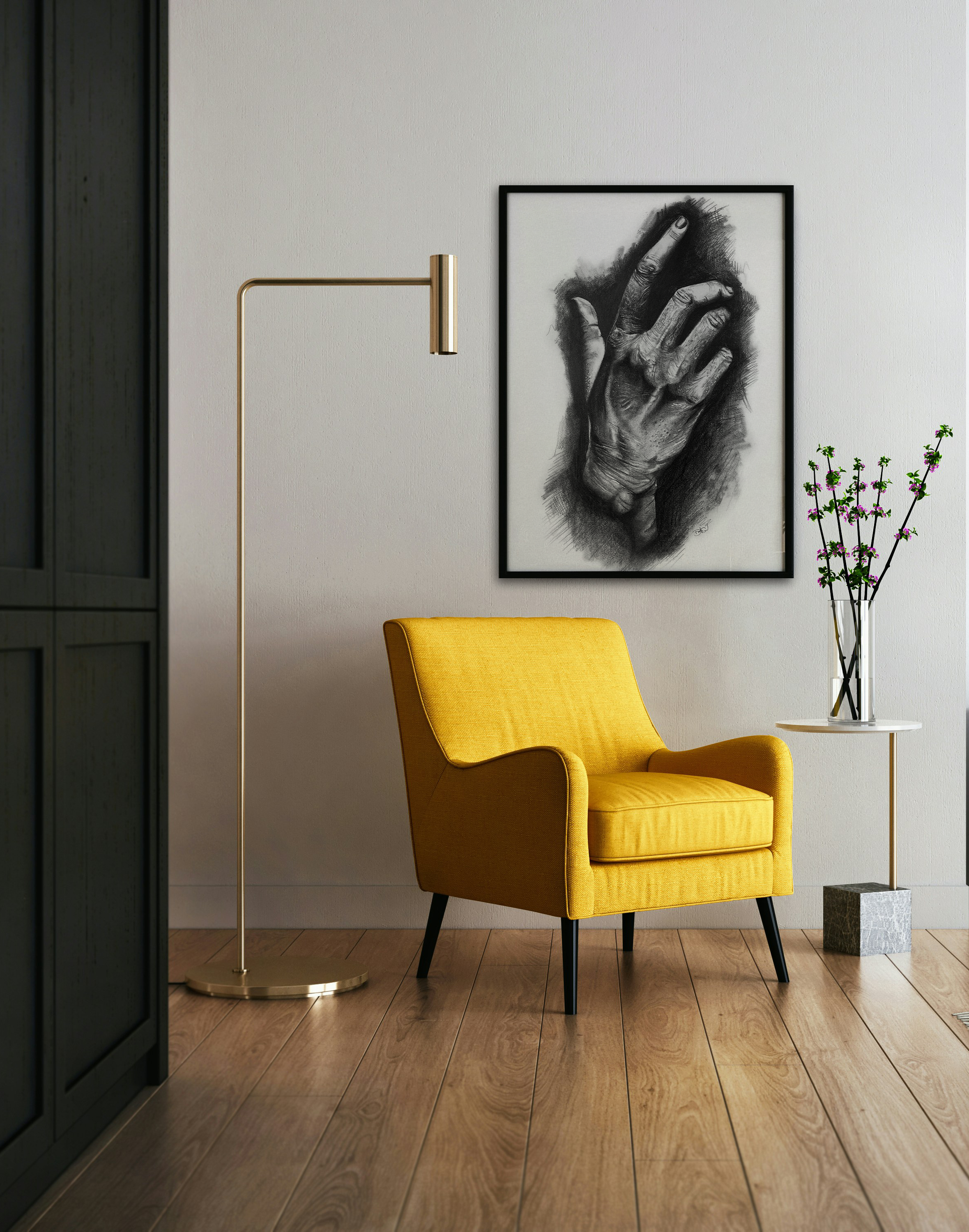 "Hand Reaching" Fine Art Print