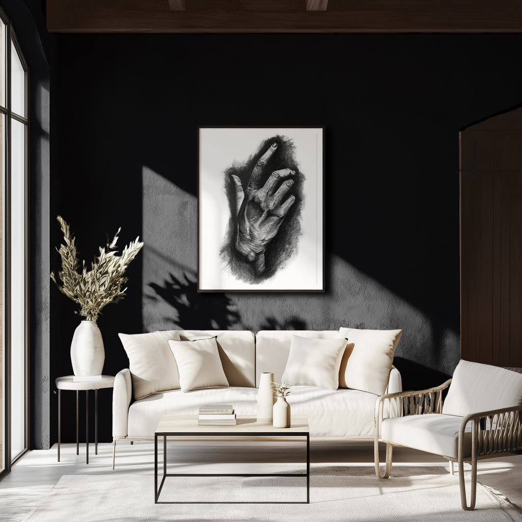 "Hand Reaching" Fine Art Print